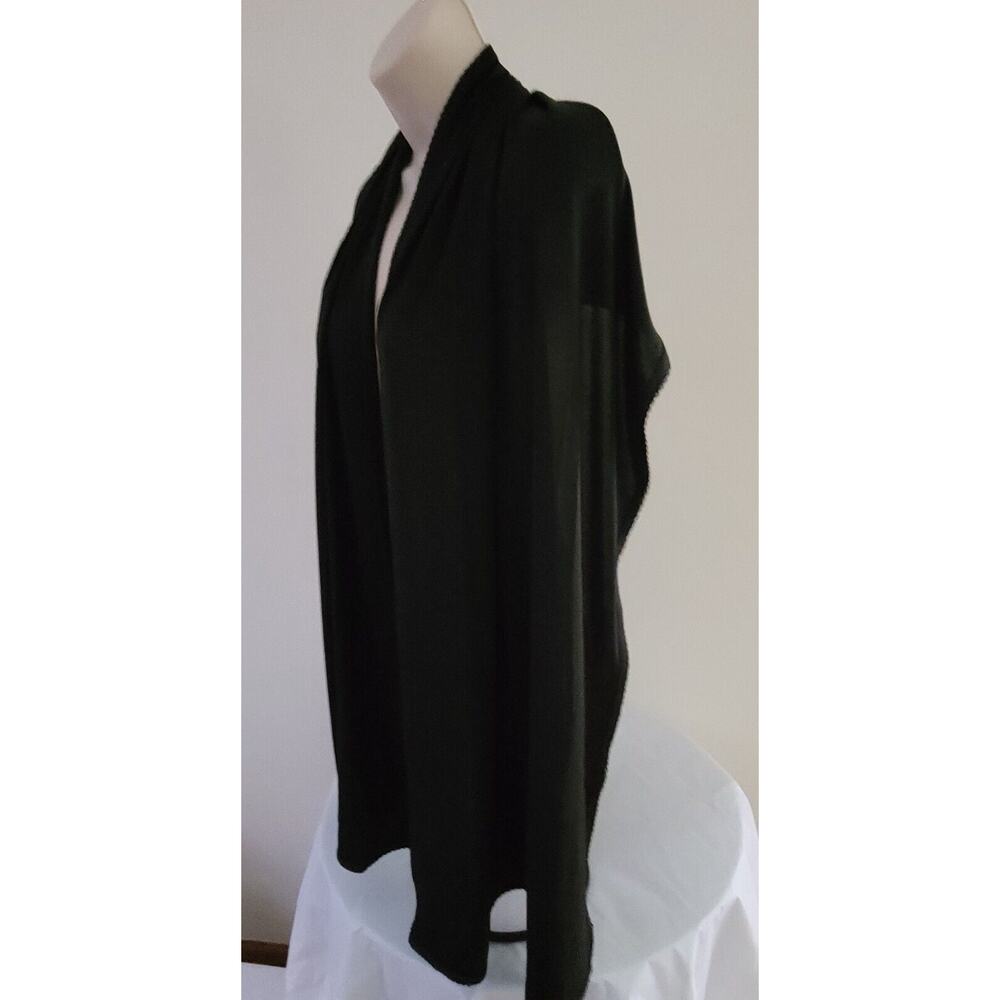 MAGELLAN'S Travel/Packable Black Shawl/Wrap 22"x72" Folds down to 7"X5"X2" Pouch - Picture 5 of 9